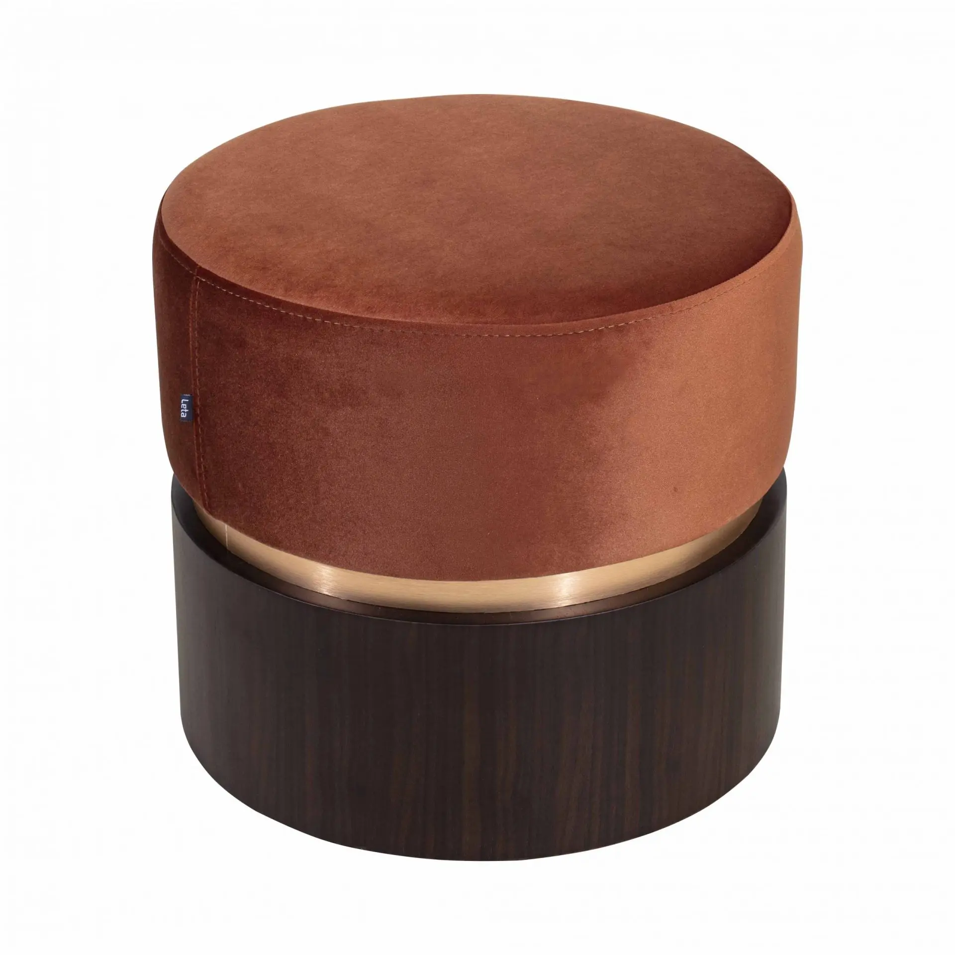 RETA WOOD POUF EXPO