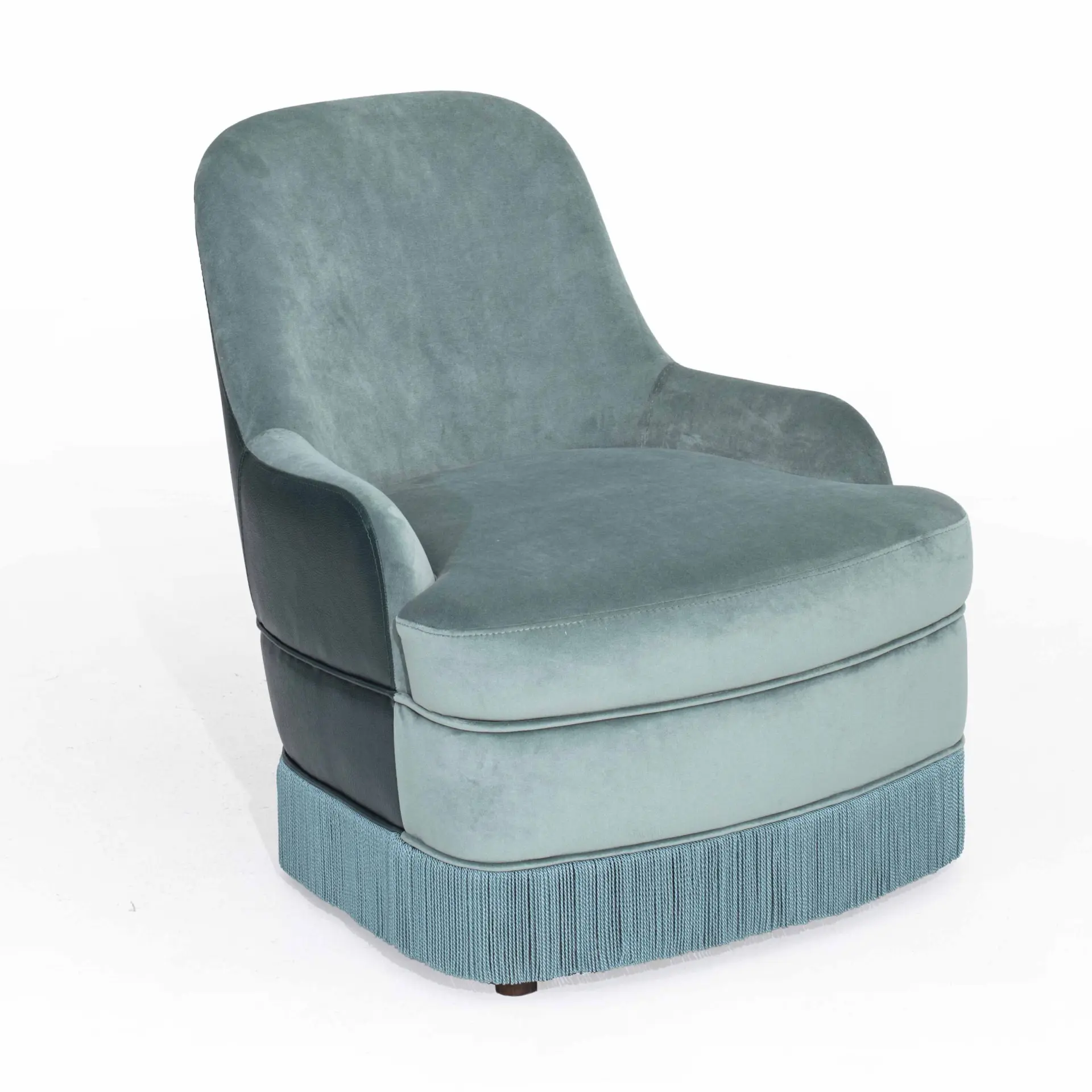 TELDA FLAT FRINGED BERJER - Leta Sandalye